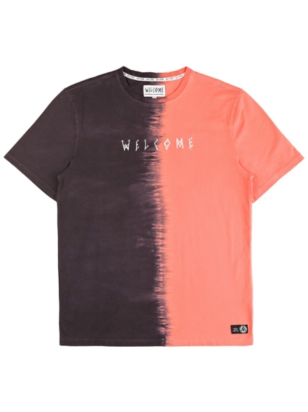 Welcome Chimera Dip-Dyed T-Shirt zwart