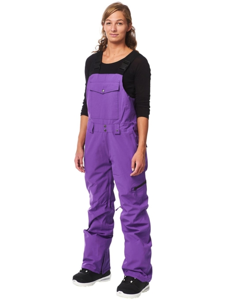 Light Leela Bib broek paars