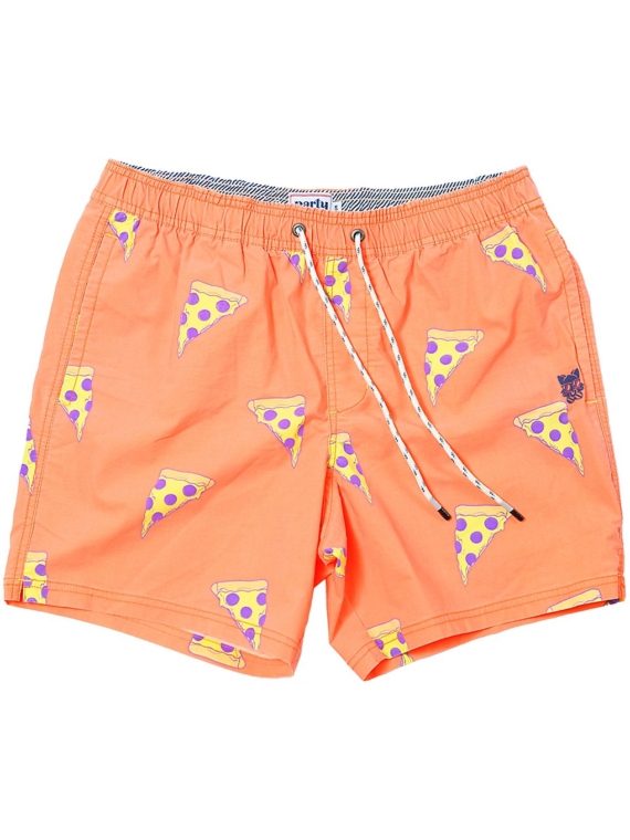 Party broek Cheezy Boardshorts oranje