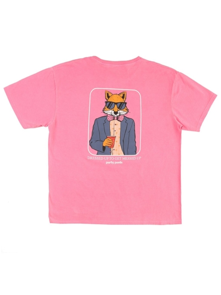 Party broek Zero FOX T-Shirt roze