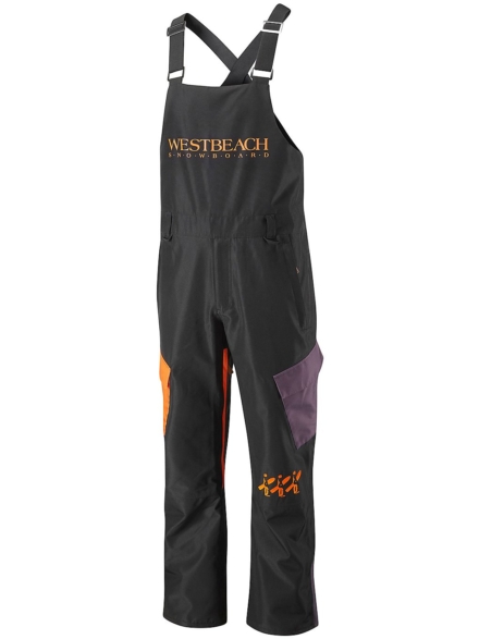 Westbeach Kingman Bib broek zwart