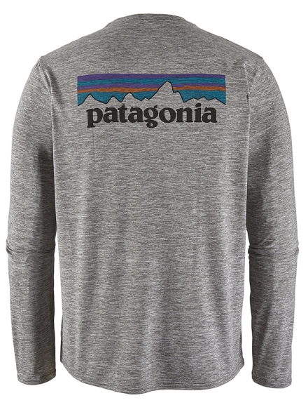 Patagonia petje Cool Daily Graphic Longsleeve Lycra grijs