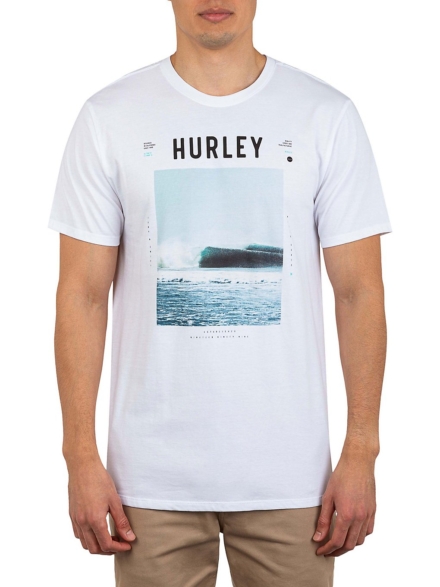 Hurley Double Barrel T-Shirt wit