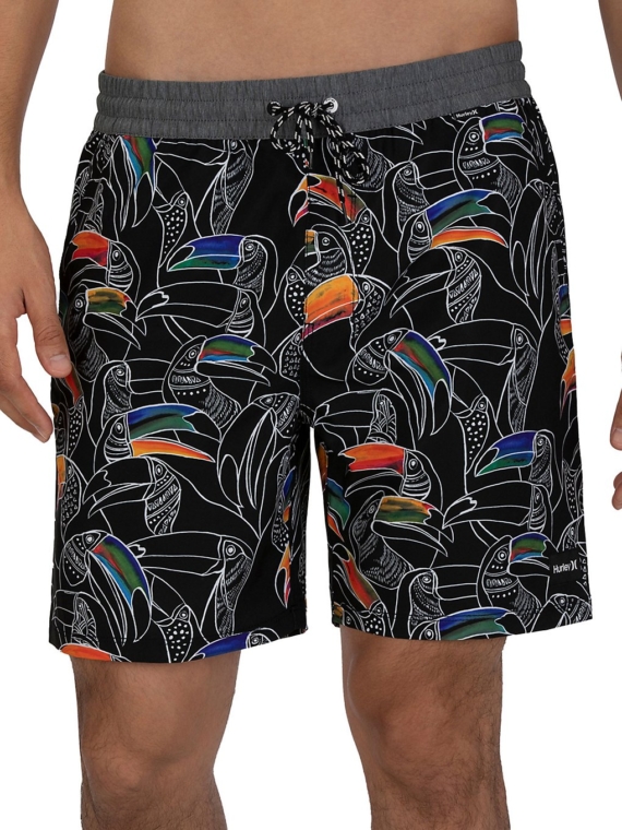 Hurley Party Pack Volley Boardshorts zwart