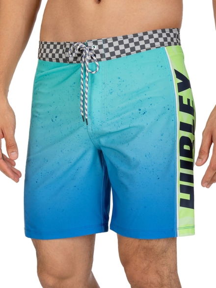 Hurley Phantom Fastlane Flashback 18" Boardshorts groen