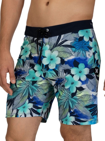 Hurley Phantom Spraygun 18" Boardshorts blauw