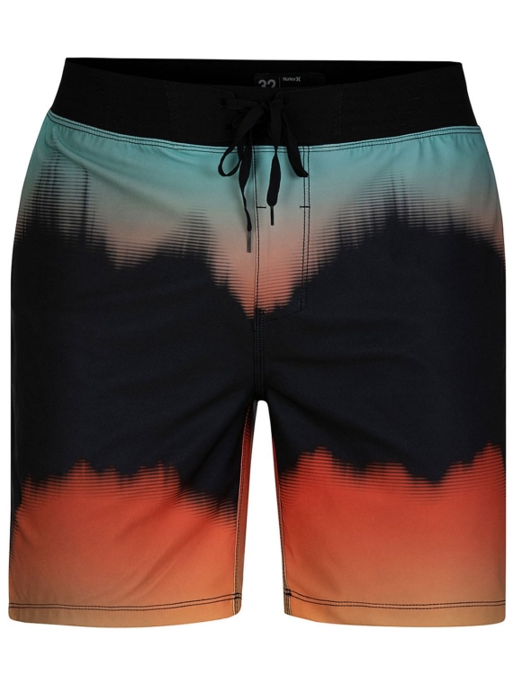 Hurley Phantom Hyperweave Glitch 18″ Boardshorts zwart