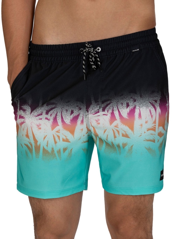 Hurley Phantom La Playa Volley 17″ Boardshorts zwart