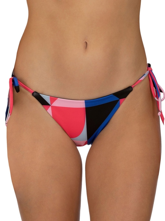 Hurley Rvsb Geo Tie Bikini Bottom rood