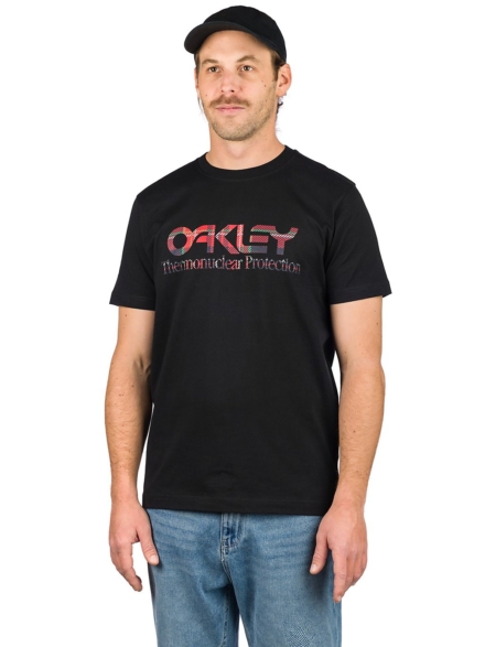 Oakley Tartan Logo T-Shirt zwart