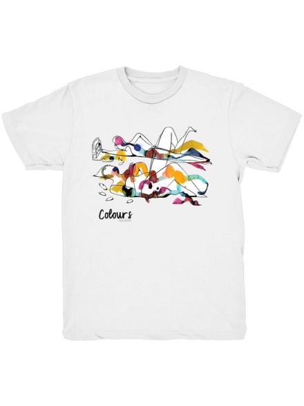 Colours Will Barras King of Summer T-Shirt wit