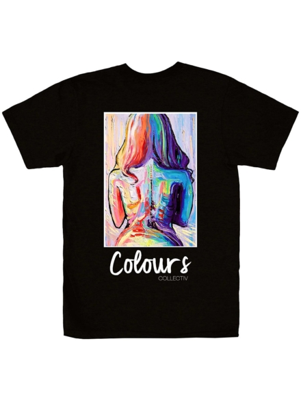 Colours Aja Trier Summer Silhouette T-Shirt zwart
