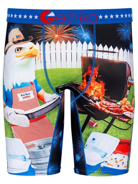 Ethika Party Animal (4Th Of July) Boxershorts patroon