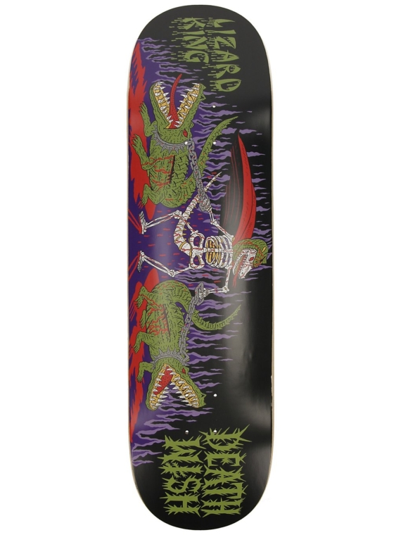 Deathwish Lizard King Revenge Of The Ninja 8.5″ Skateboard Deck patroon