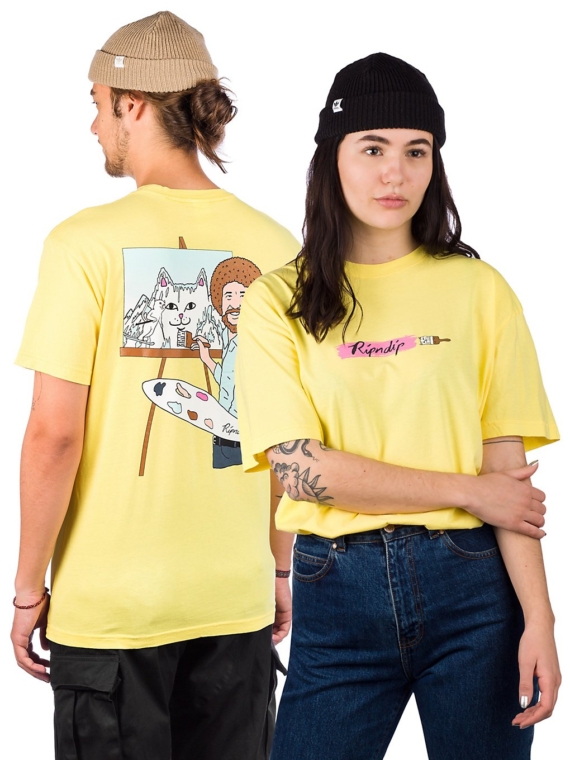 RIPNDIP Ross T-Shirt geel