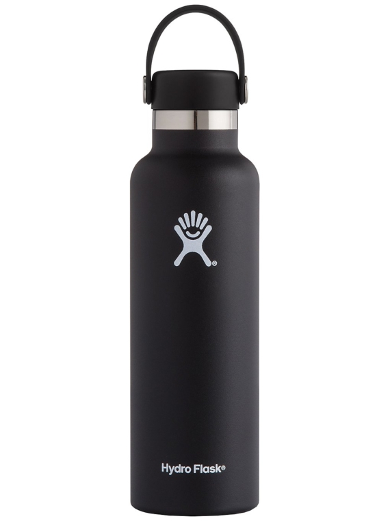 Hydro Flask 21 Oz Standard Mouth With Standard Flex Bottle zwart