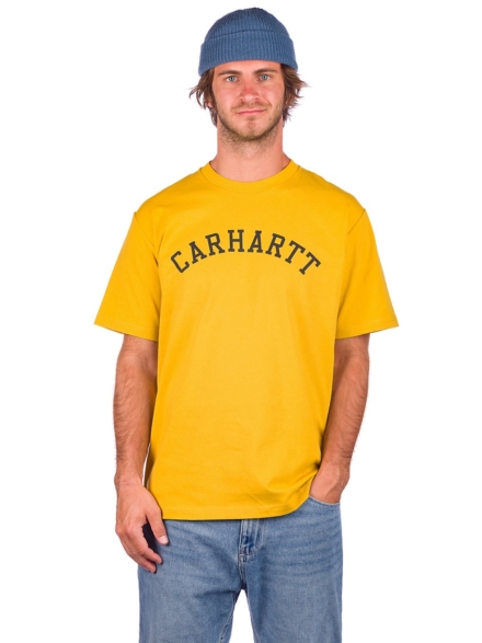 Carhartt WIP University T-Shirt geel