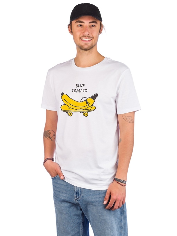 Blue Tomato Banana T-Shirt wit
