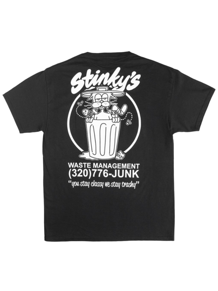 A.Lab Stinky's T-Shirt zwart