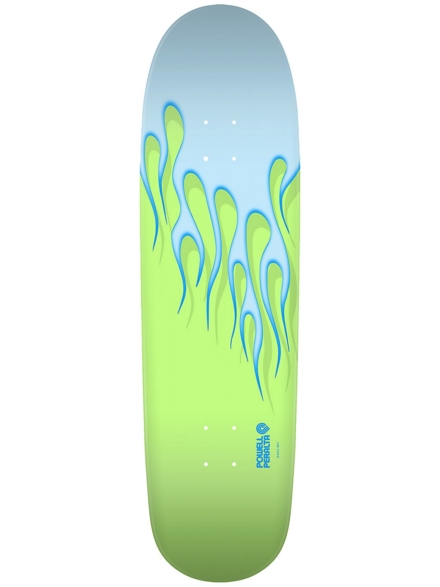 Powell Peralta Hot Rod Flames 9.375" Skateboard Deck blauw