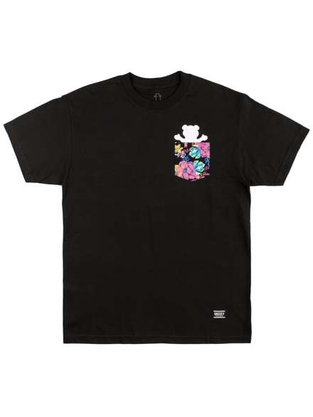 Grizzly Maui Bear Pocket T-Shirt zwart