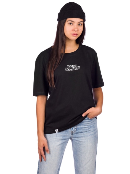 Blue Tomato Smell The Roses T-Shirt zwart