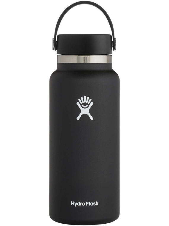 Hydro Flask 16 Oz Wide Mouth Flex Sip Lid Bottle zwart
