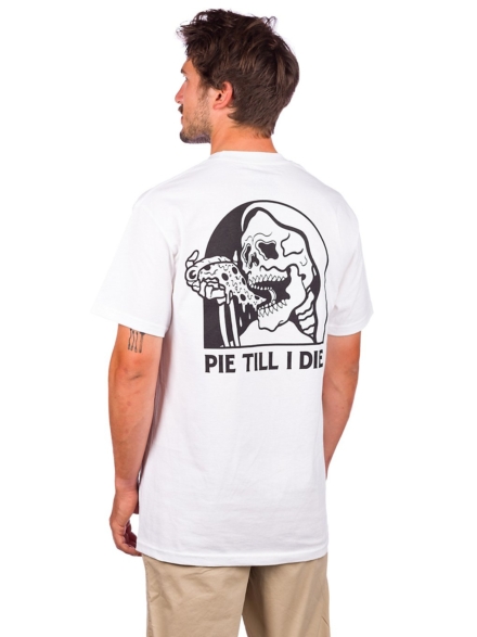 Lurking Class Pie Till I Die T-Shirt wit