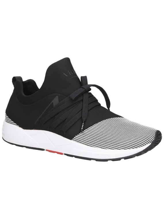 Arkk Raven Mesh Sneakers zwart