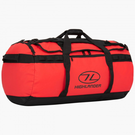 Highlander Storm Kitbag 90l duffle bag rood