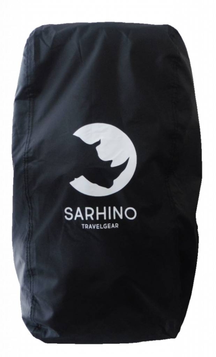 Sarhino Shield M 50-70l flightbag en regenhoes zwart