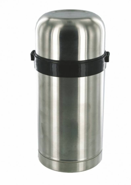 Highlander Thermosfles Food Flask zilver