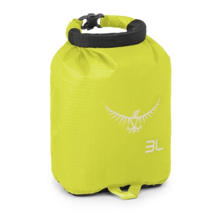 Osprey Ultralight DrySack 3 liter drybag Electric Lime -waterdichte zak