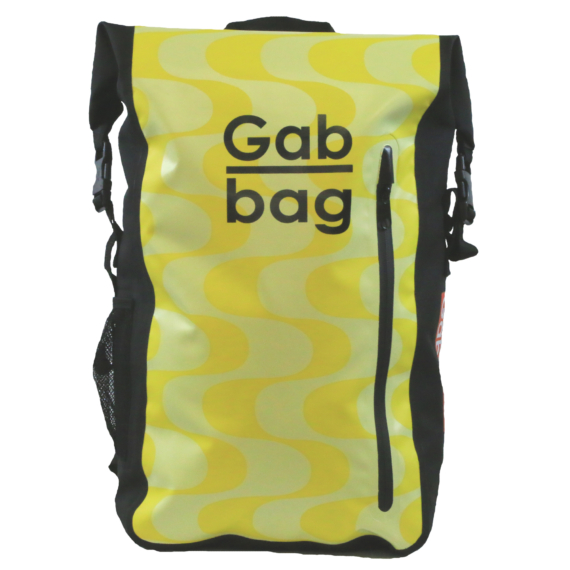 Gabbag The Original II 35l waterdichte laptop rugzak Geel