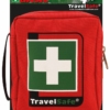 Travelsafe Globe Basic tas EHBO tas rood