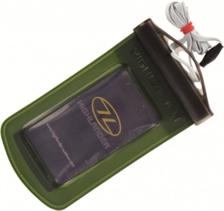 Highlander WPX Waterproof telefoonhoes of camerahoes olive