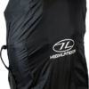 Highlander Combo cover 50-70l flightbag en regenhoes zwart