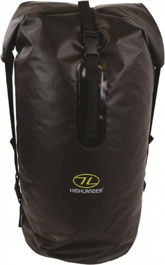 Highlander Monaco Drybag rugzak 70l zwart