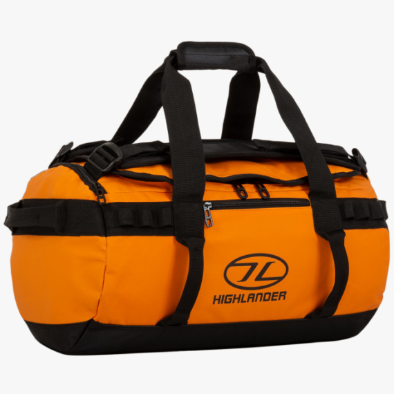 Highlander Storm Kitbag 30l duffle bag oranje