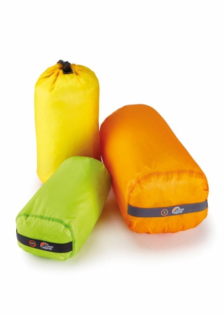 Lowe Alpine Ultralite nylon stuffsac multipack