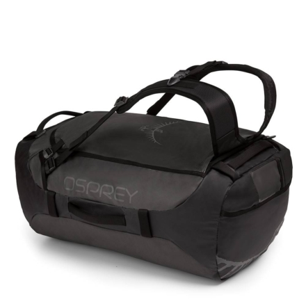 Osprey Transporter 65 liter duffle bag zwart