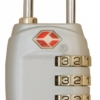 Travelsafe TSA cijfercode hangslot zilver