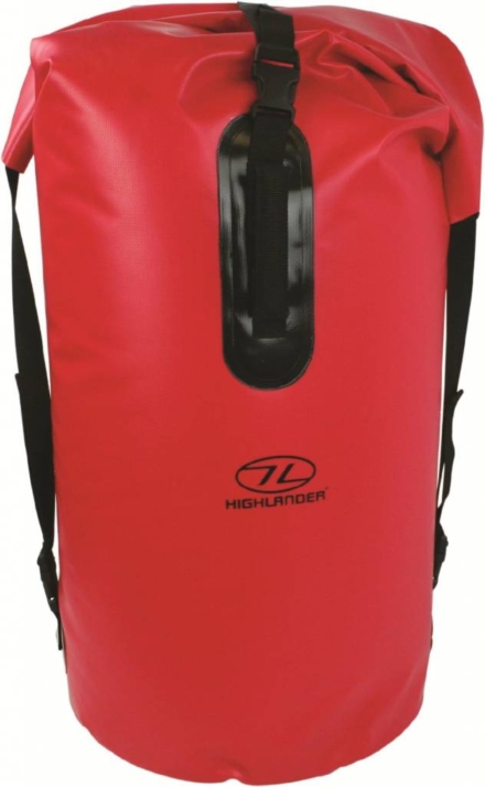 Highlander Monaco Drybag rugzak 70l rood