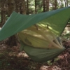 Highlander Crusader trekking hangmat met tarp en mosquitonet olive groen