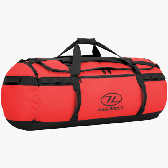 Highlander Storm Kitbag 120l duffle bag rood