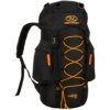 Highlander Rambler 25l wandelrugzak zwart oranje