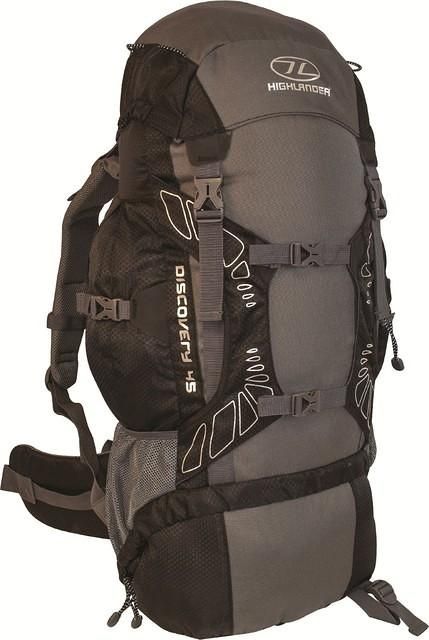 Highlander Discovery 45l backpack zwart