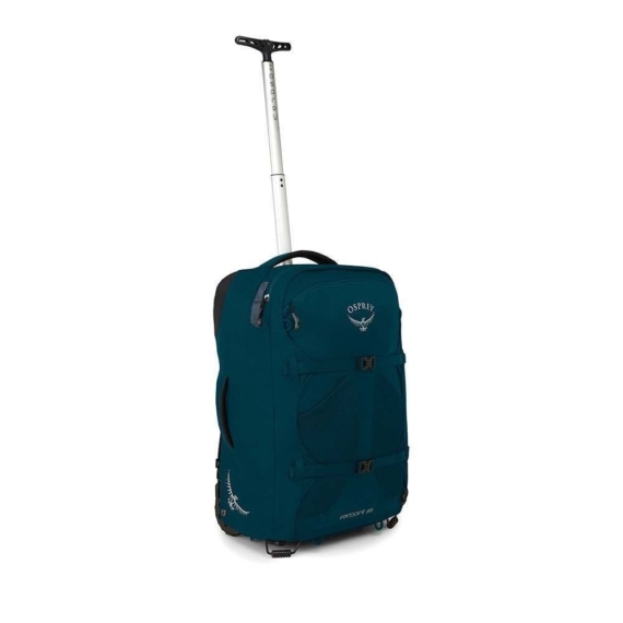 Osprey Farpoint Wheels 36L handbagage trolley convertible rugzak heren Petrol Blue O/S