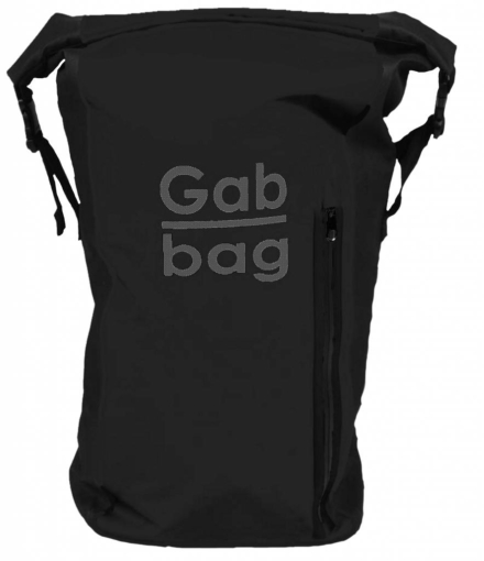 Gabbag Reflective 25L waterdichte rugzak zwart