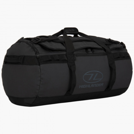 Highlander Storm Kitbag 90l duffle bag zwart